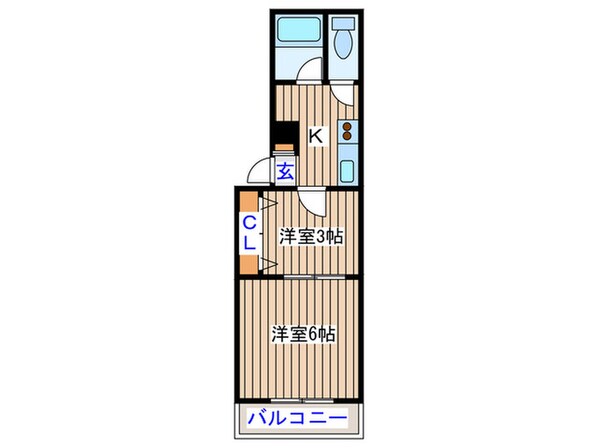 ﾁｪﾘ-ﾛ-ﾄﾞの物件間取画像